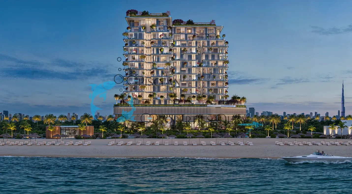 Dubai Island - Duplex - Jacuzzi on Terrace - Piscean Properties