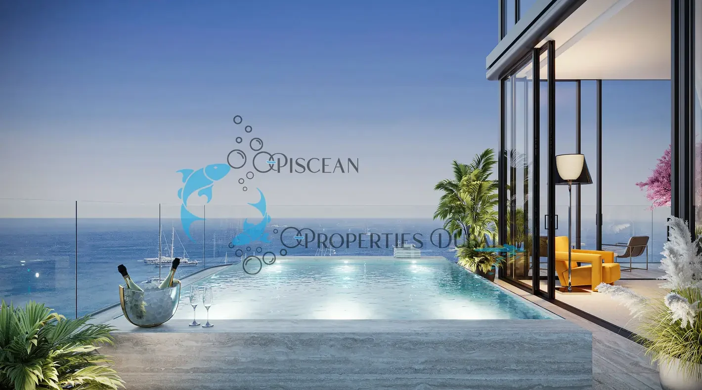 Dubai Island - Duplex - Jacuzzi on Terrace - Piscean Properties